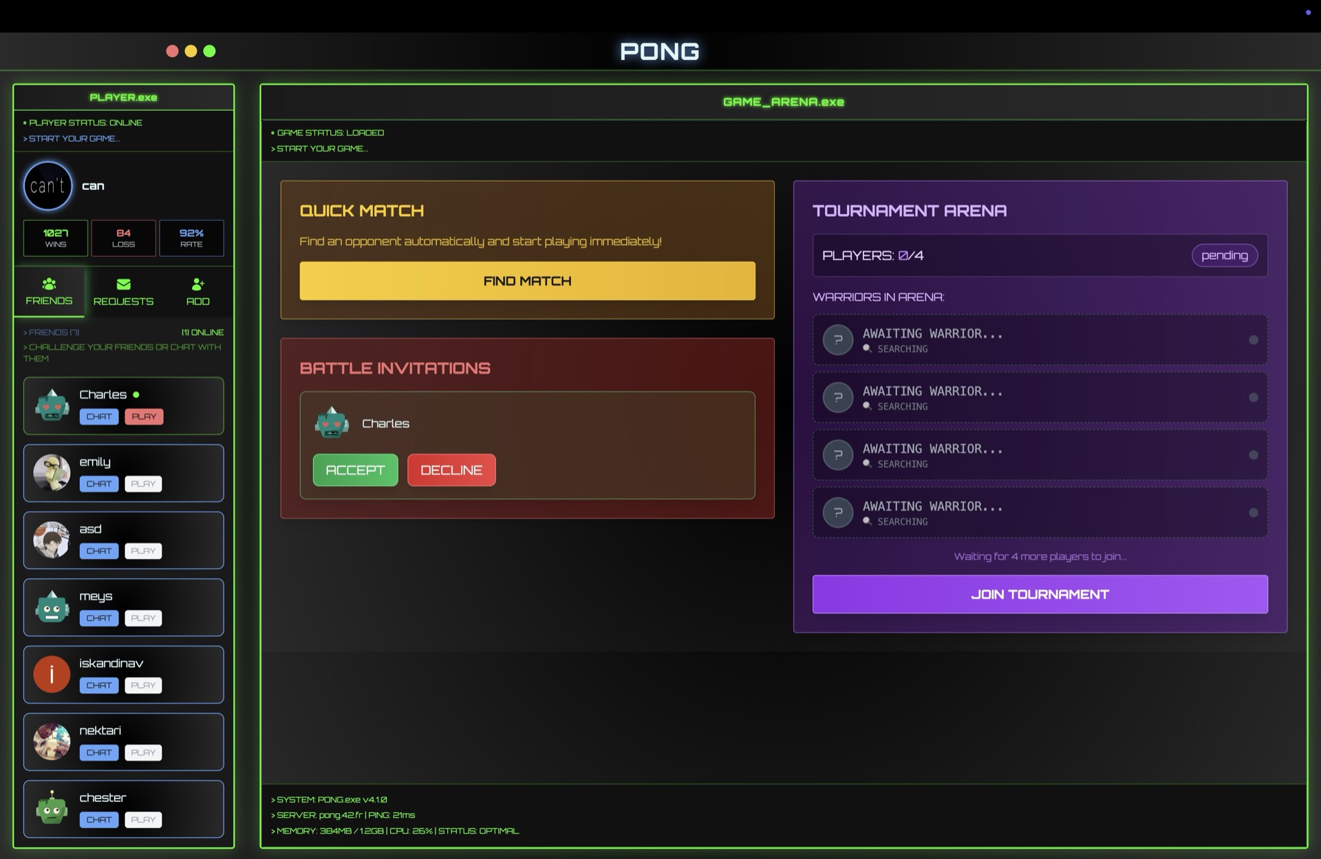 Multiplayer Pong Game - Image 2